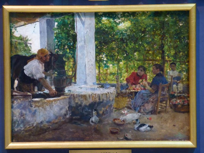 (Óleo De Sorolla En Museo)