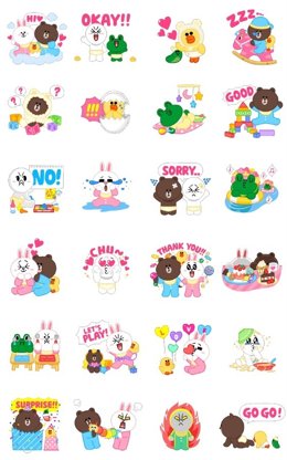 Stickers LINE UNICEF 