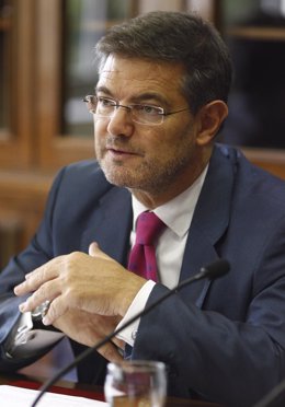 Ministro de Justicia, Rafael Catalá, en la sede del Centro de Estudios Jurídicos