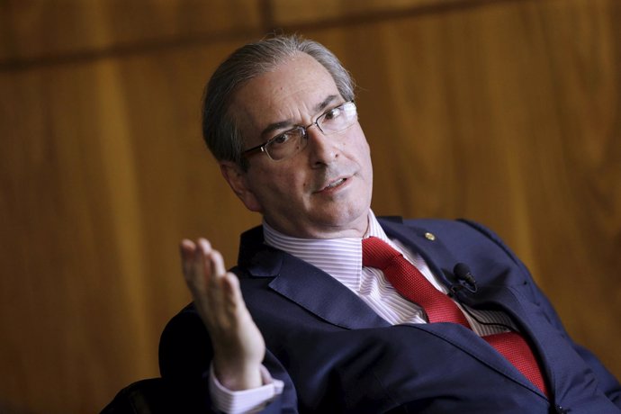 El presidente de la Cámara de los Diputados, Eduardo Cunha 