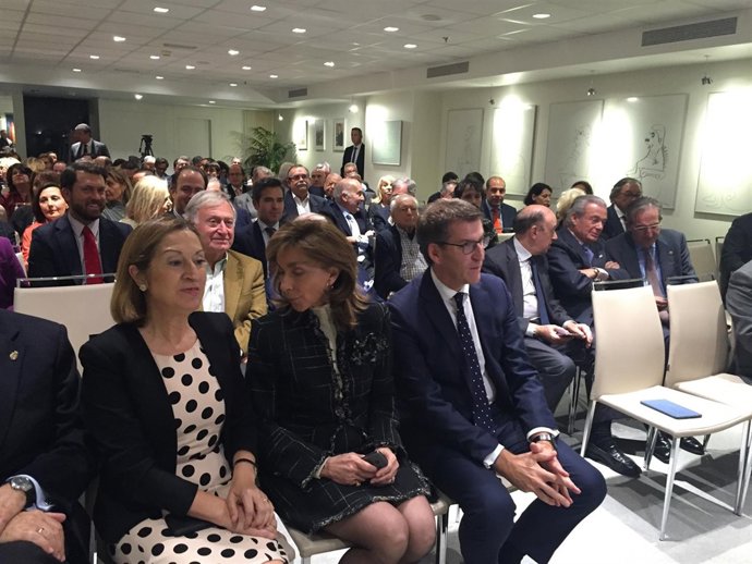 Alberto Núñez Feijóo en el Club Siglo XXI