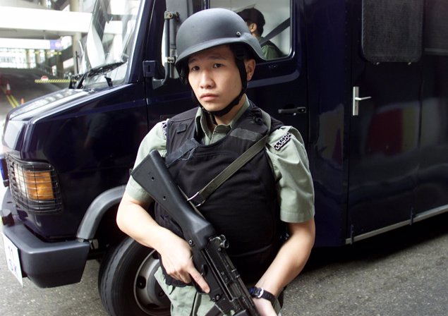 Policía chino