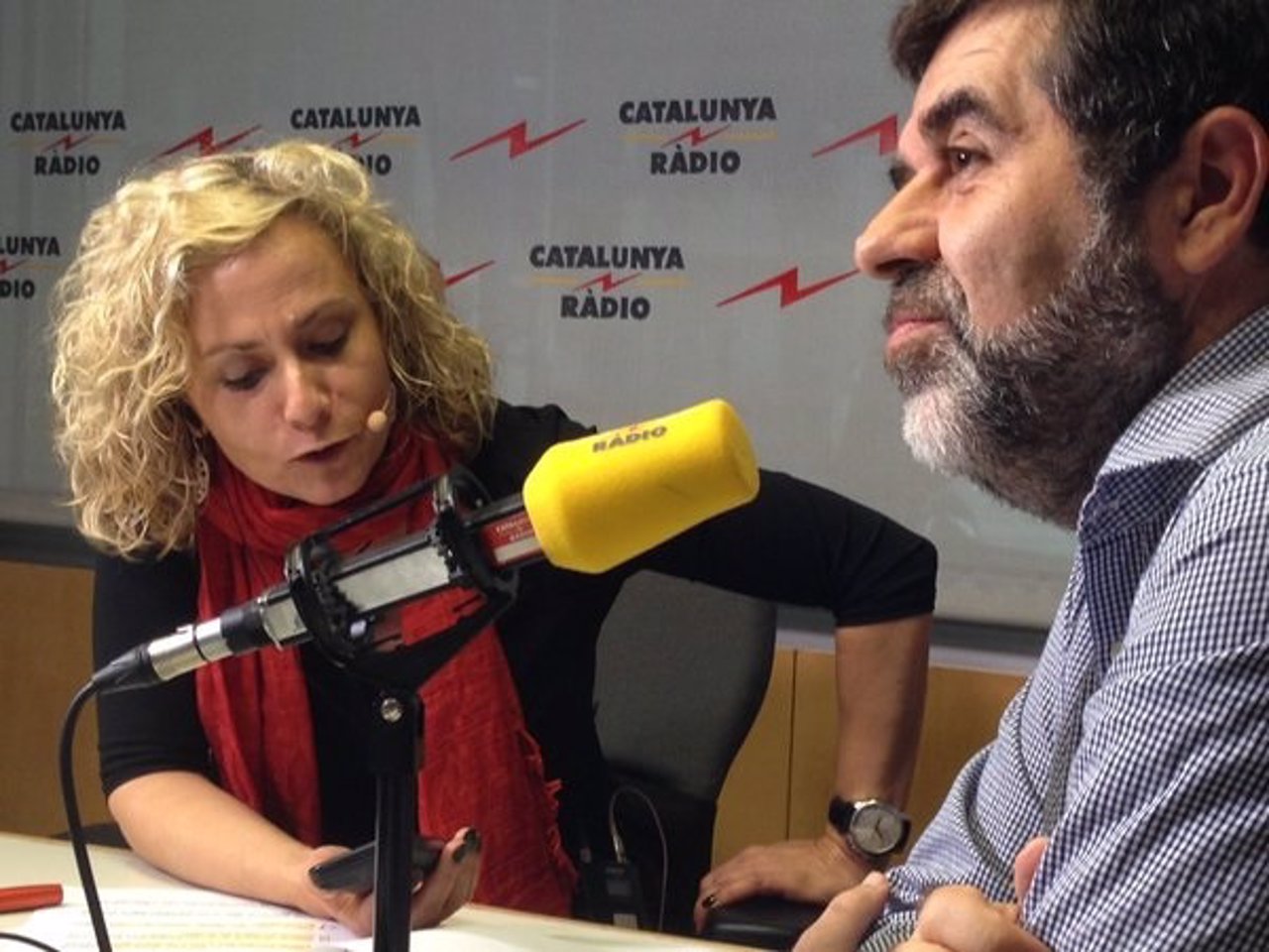 Jordi Sànchez en Catalunya Ràdio