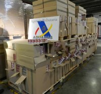 Tres detenidos e incautadas 432.000 cajetillas de tabaco de contrabando