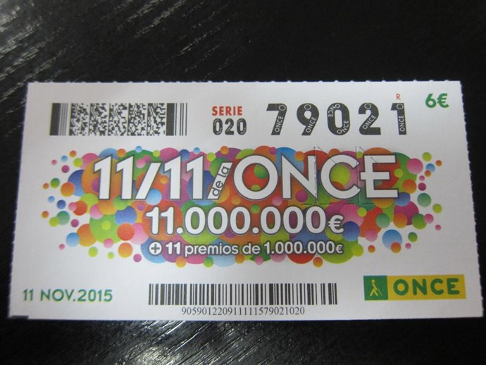 Cupon del Extra del 11/11 de la ONCE