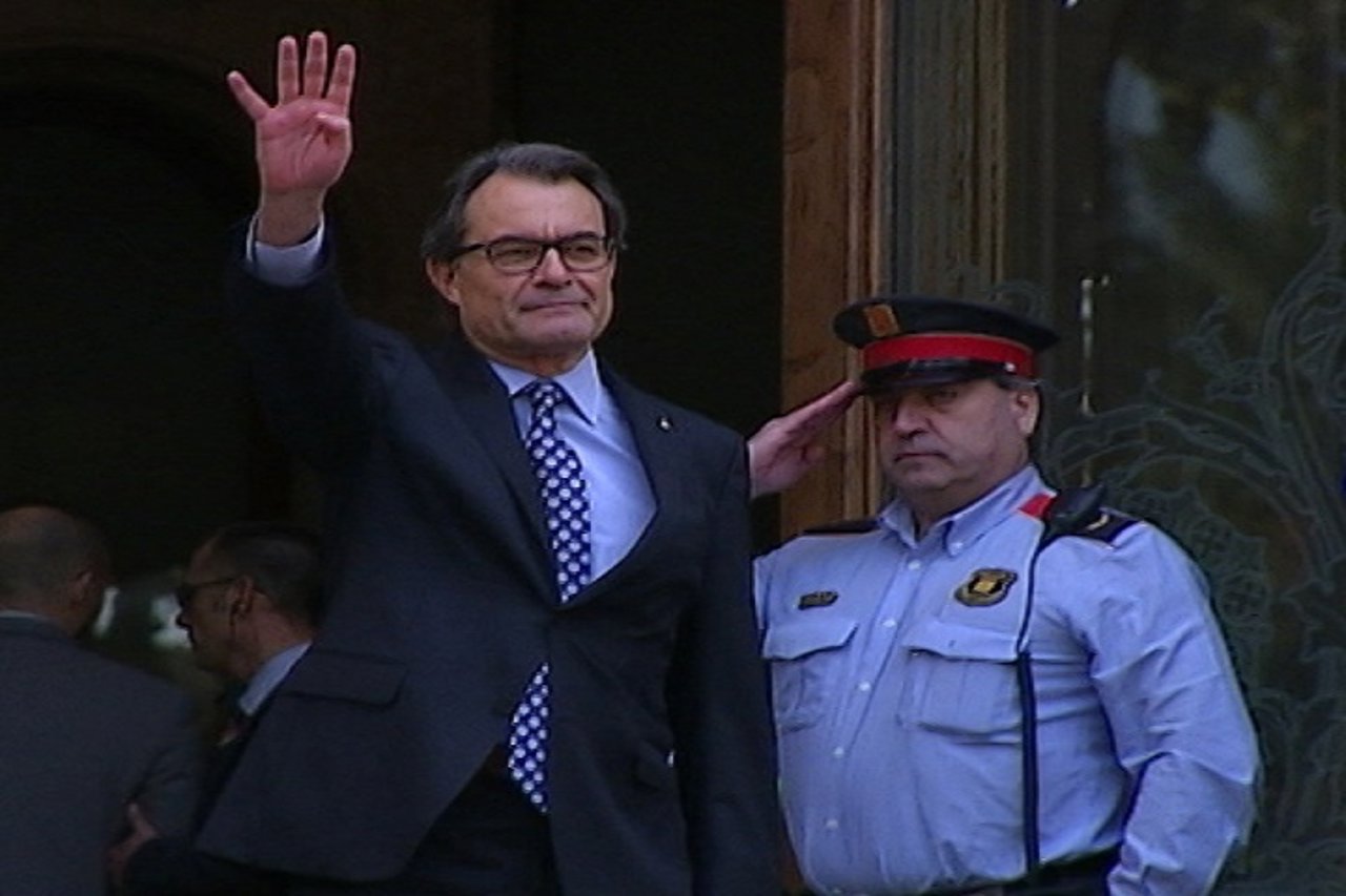 Artur Mas acude a declarar por el 9N
