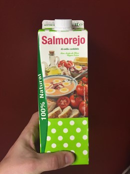 Un nuevo método de preservación del salmorejo comercial alarga su vida útil