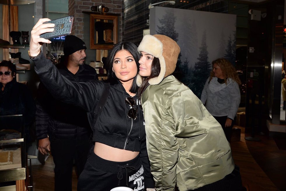 Kylie Jenner y Kendall Jenner de compras por Nueva York