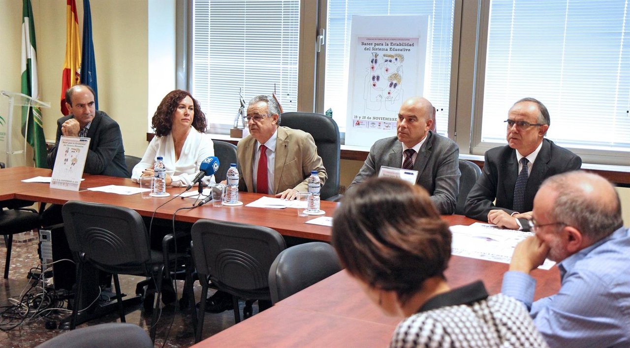 Presentación de unas jornadas de educación