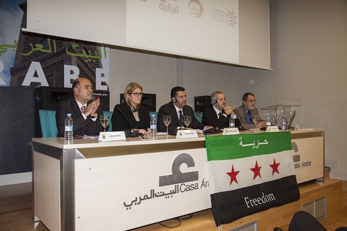 Presentación de la Asamblea Nacional Siria en Madrid