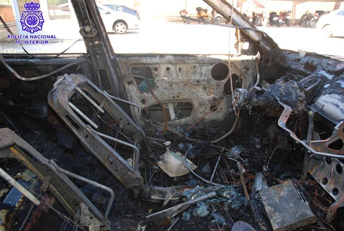 Coches quemados