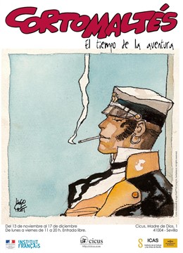 Cartel de la exposición 'Corto Maltés'