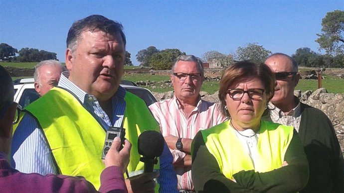 Francisco Zurera junto a Dolores Sánchez