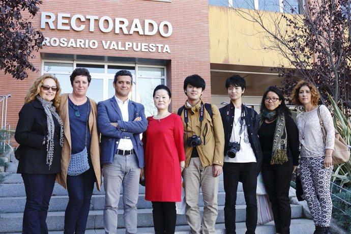 Visita a la UPO de investigadores de la Universidad de Chiba