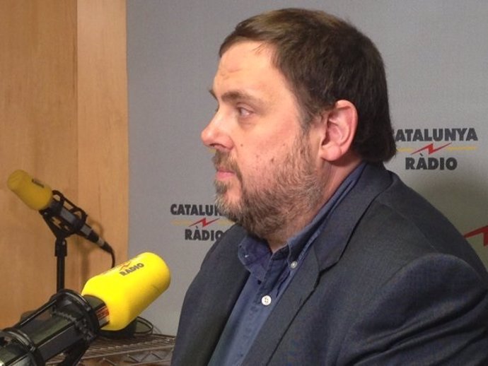 Oriol Junqueras, en Catalunya Ràdio