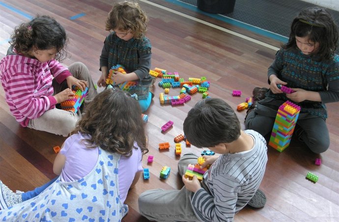 Niños en el programa de conciliación         