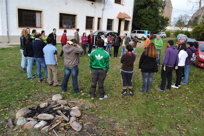 Scouts durante una actividad