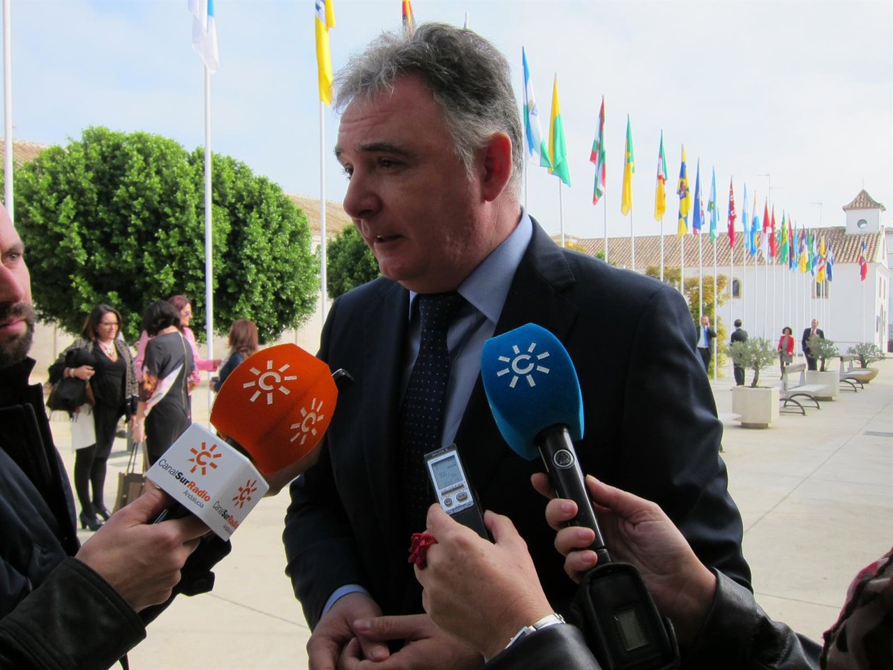 El delegado de la Junta en Huelva, Francisco José Romero. 