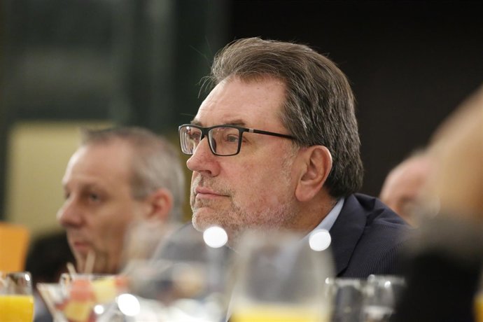 Josep Lluis Cleries, desayunos Europa press