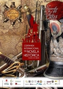 Cartel del Certamen de Novela Histórica de Úbeda