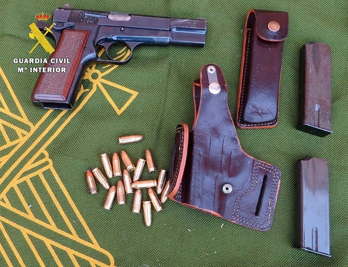 Imagen de las armas intervenidas