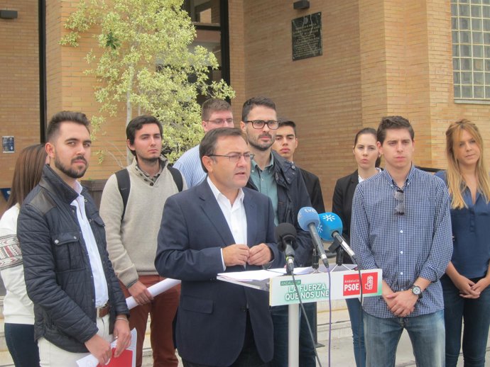 Miguel Ángel Heredia (PSOE) en Málaga