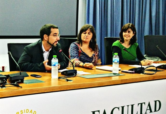 Sergio Pascual, Auxiliadora Honorato y Marta Domínguez