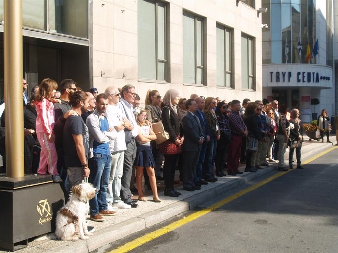 Concentración en Ceuta      