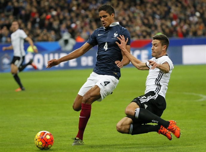 Raphael Varane Jonas Hector Francia Alemania