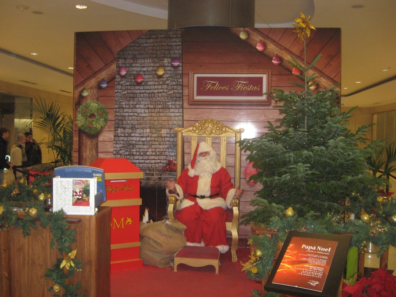 Papá Noel llega a La Vaguada