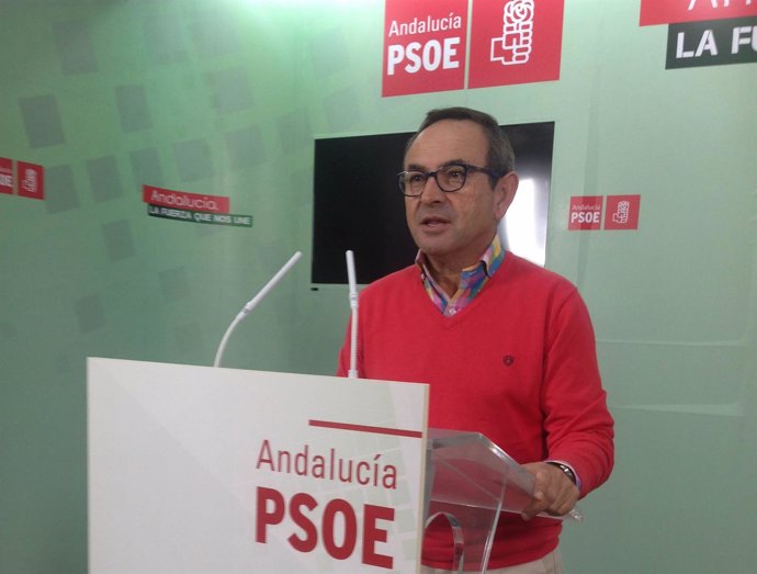 El portavoz del PSOE en el Ayto de Cartaya, Jesús Palacios. 