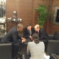 Putin y Obama se reúnen a solas en el G-20 durante más de media hora