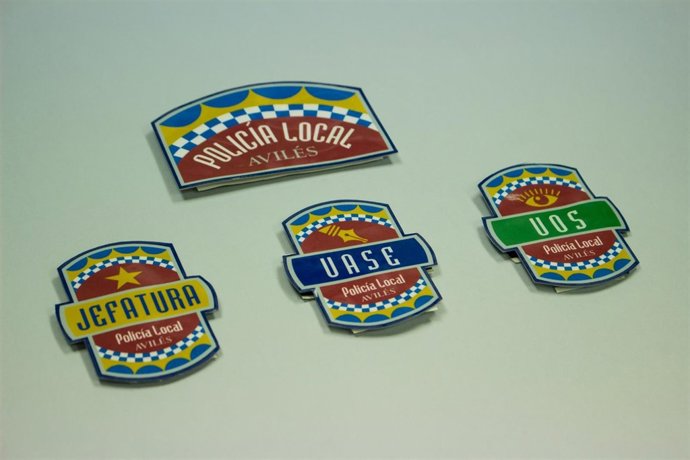 Distintivos Policía Local.
