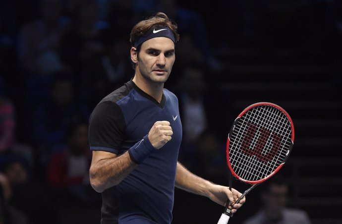 El tenista suizo Roger Federer