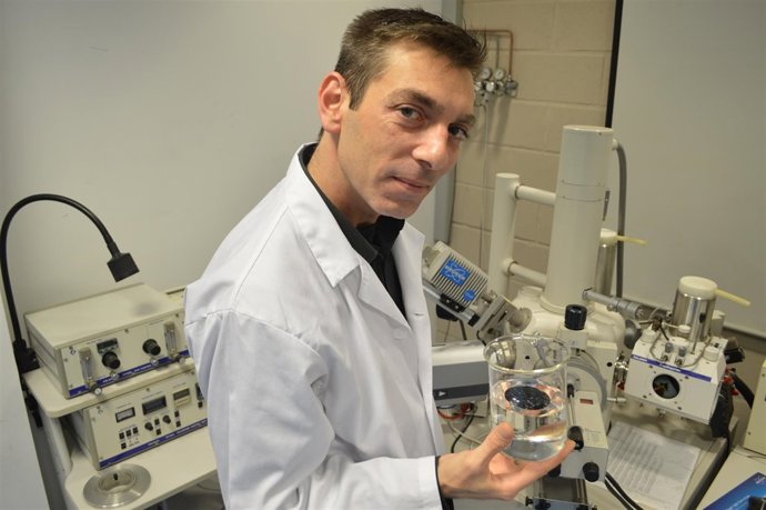 Israel Gago, de la Universidad Politécnica de Cartagena