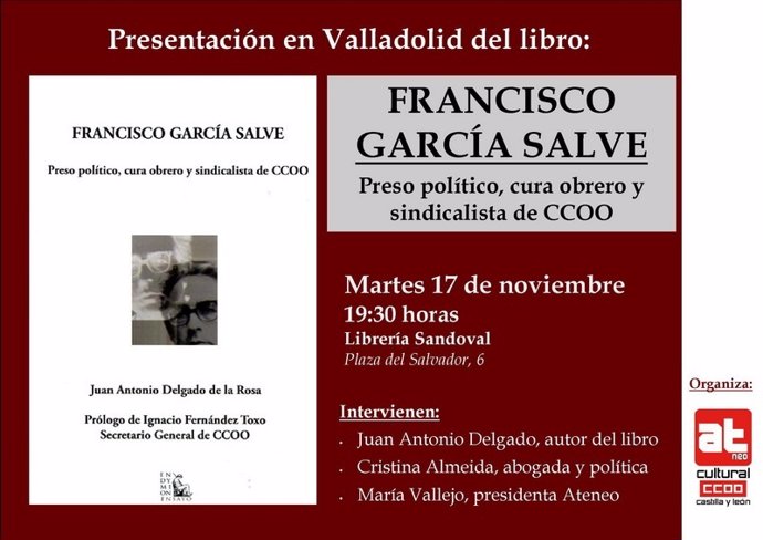 Portada del libro sobre la vida de Francisco García Salve