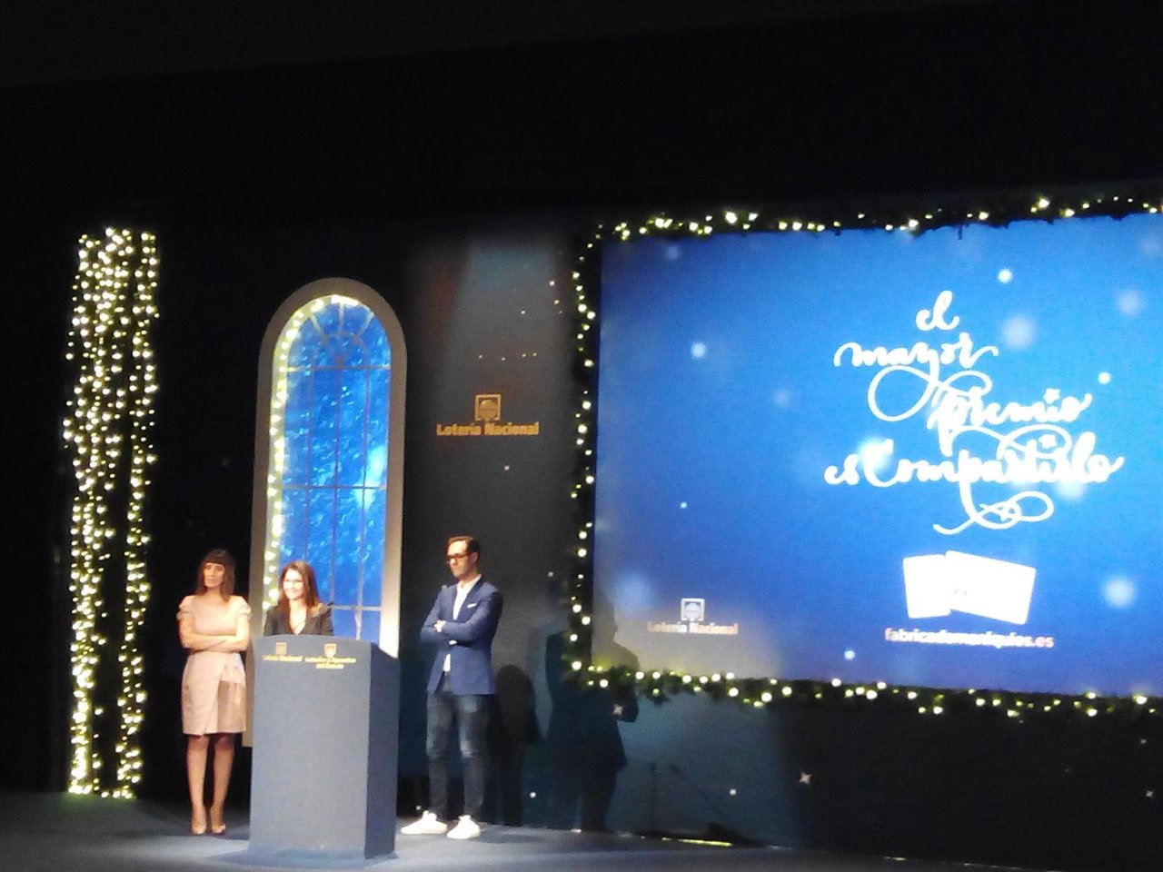 Presentación del Sorteo de la Lotería de Navidad 2015