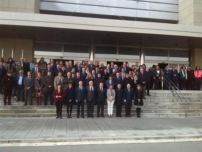 Concentración tras los atentados de París