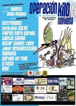 Cartel del Festival Benéfico