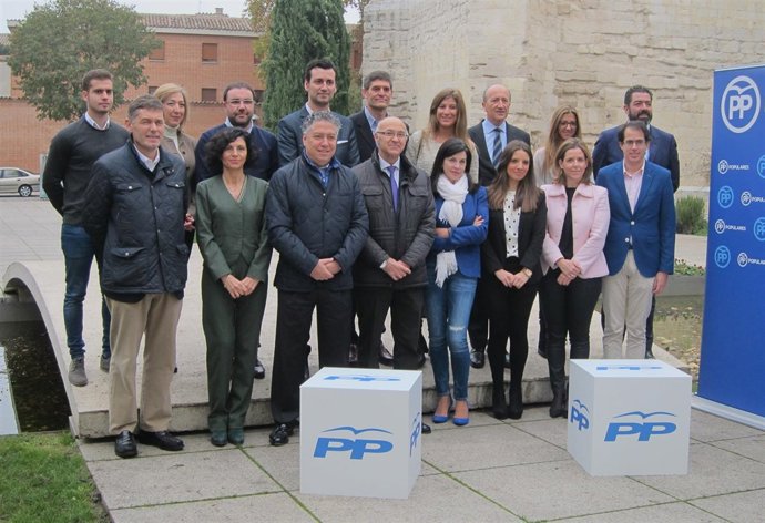 Foto oficial de la candidatura del PP de Valladolid a las próximas generales