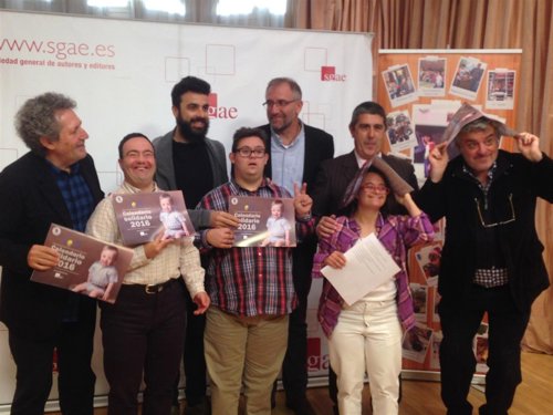 Presentación del calendario solidario 2016 de la Asociación Down León-Amidown