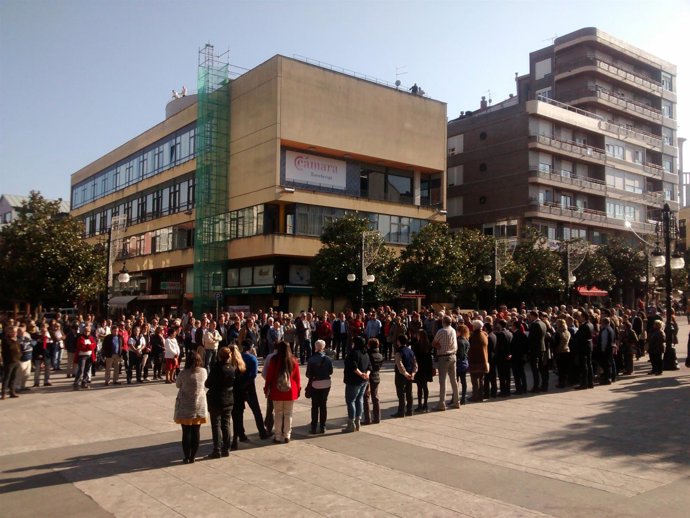 Concentración en Torrelavega