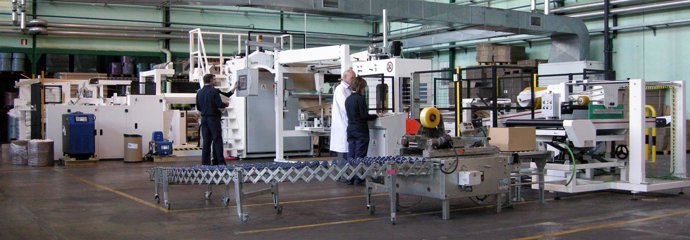 Imagen de un fábrica de la firma riojana