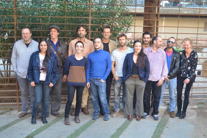 Algunos de los artistas que forman parte de la Setmana de Creació Contemporània