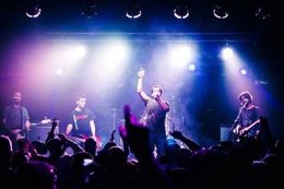 Actuación de un grupo