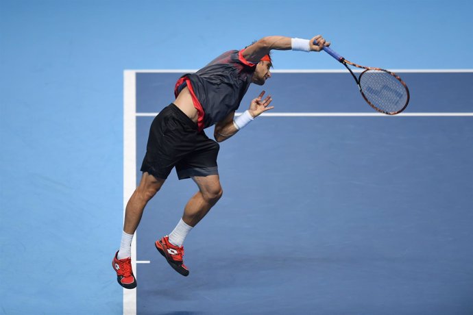 David Ferrer en el ATP World Tour Finals