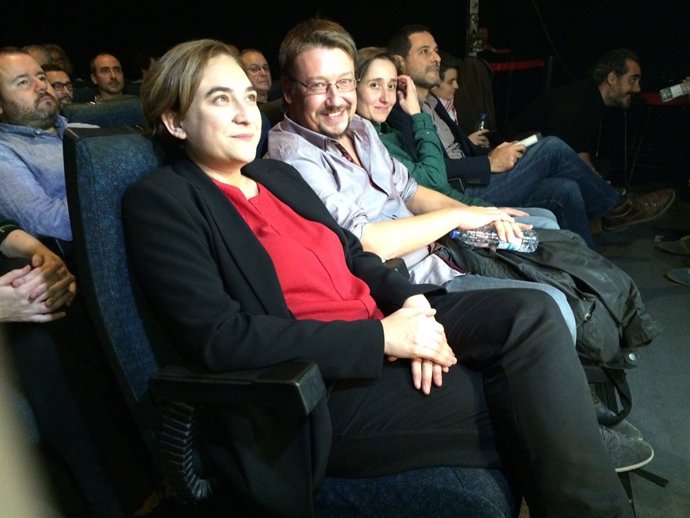 El candidato de En Comú Podem a las elecciones generales, Xavier Domènech