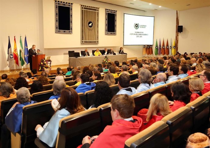 Apertura curso académico UMA universidad 2015-2016