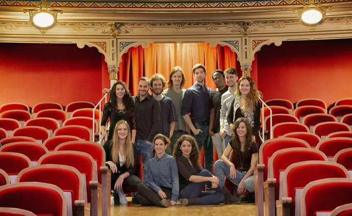 Actores de la cuarta promoción de la Joven Compañía Nacional de Teatro Clásico