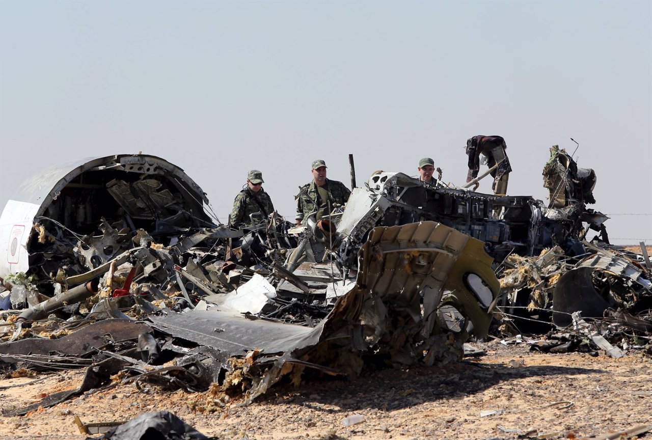 Accidente avión ruso en el Sinaí